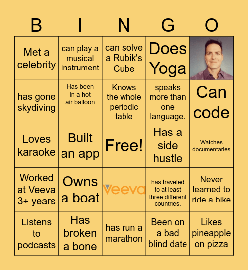 Veeva Bingo Card