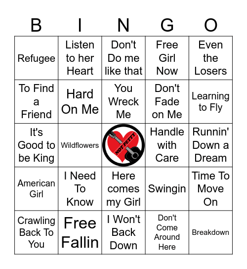 Not Petty BINGO Card