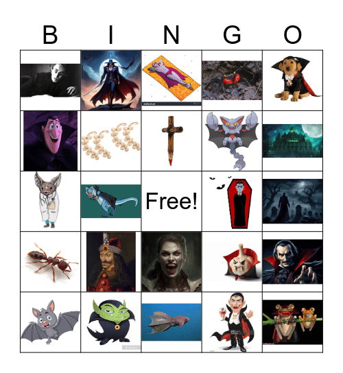 Halloween Bingo! Bingo Card