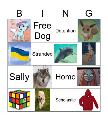 Rosalez Book Fair Trailer Bingo Card