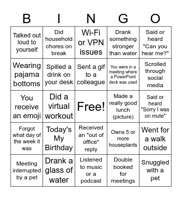Rios Birthday Bingo! Bingo Card