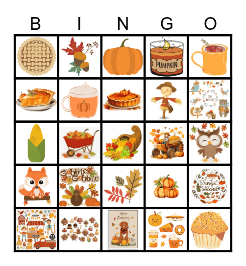 Mrs. Brundige Bingo Card