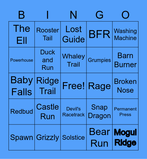 Send It Bingo! Bingo Card