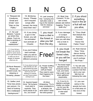 Hermit crab homework Bingo Card