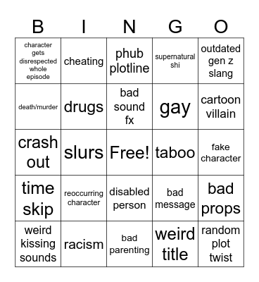 Tomorrow's Teachings Bingo Card