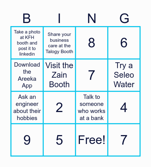 Breaking Barriers Bingo Card