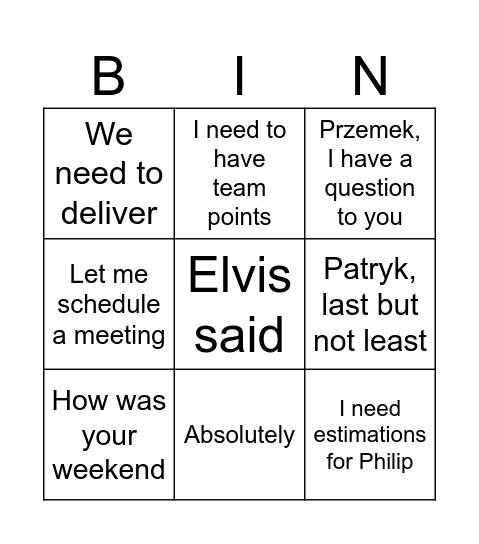 4Apply Bingo Card