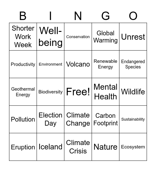 CNN 10 10/30/24 Bingo Card