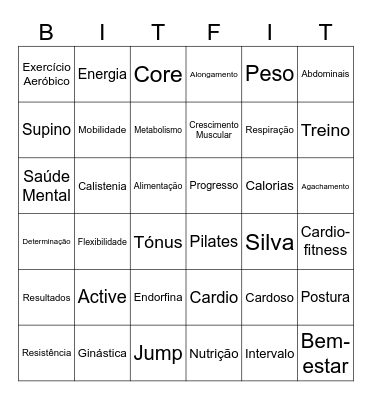 B-BINGO Card