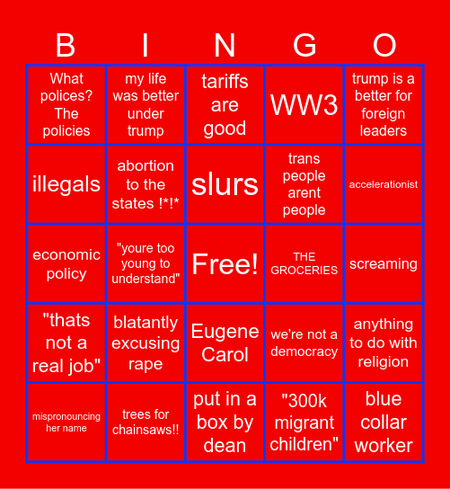 Live Bingo Card