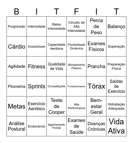 B-BINGO Card