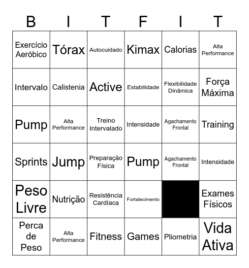B-BINGO Card