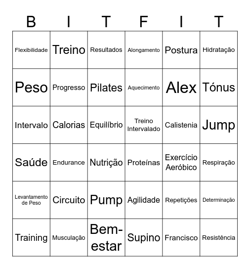 B-BINGO Card