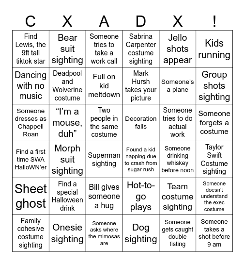 HalloWN Bingo Card