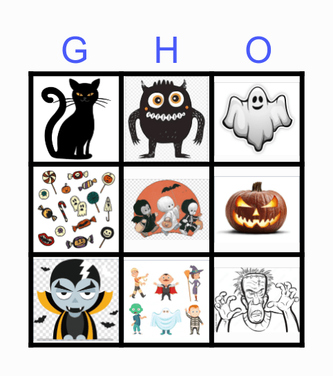 HALLOWEEN BINGO Card