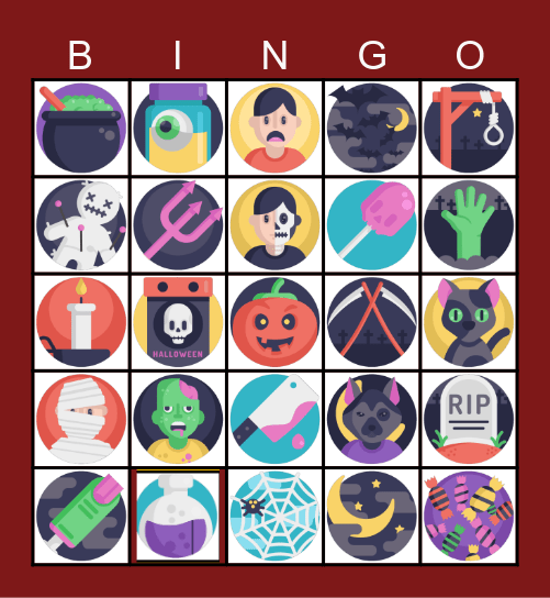 HALLOWEEN BINGO 2024 esp Bingo Card