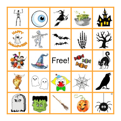 Haunted BINGO Card