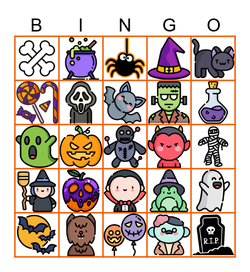 Sp00ky Bingo Card