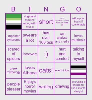 How close are you to me lol Bingo Card