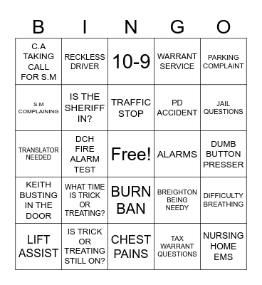 HALLOWEEN BINGO Card