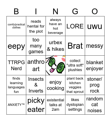 x1lumi Bingo Card