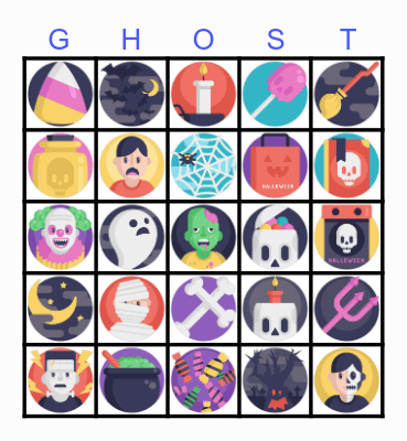 Seeq-ing Spooky Bingo Card