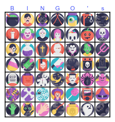 HALLOWEEN BINGO Card