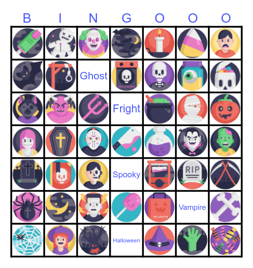 HALLOWEEN BINGO Card