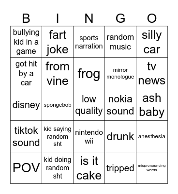 memes part 2 Bingo Card
