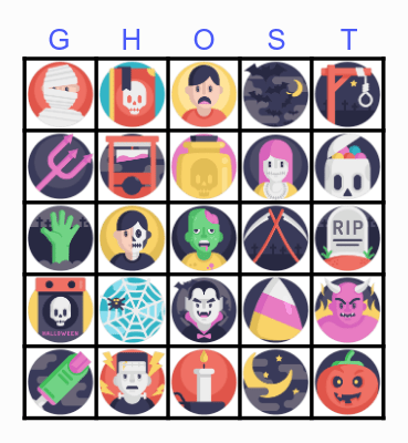 HALLOWEEN BINGO Card