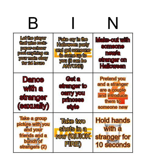 MAIDA Bingo Card