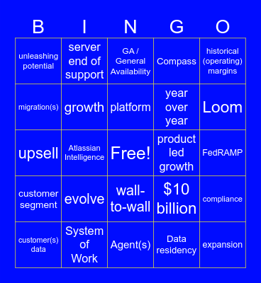 FY25 Q1 Bingo Card