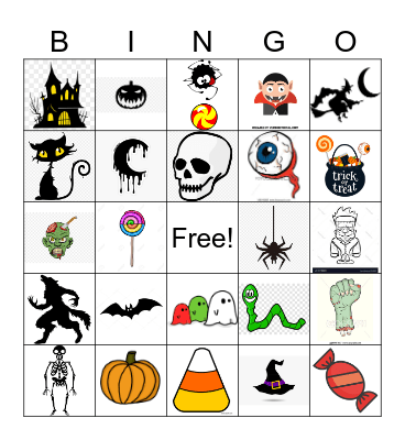 Halloween Bingo Card