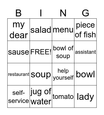 U26 L51 1B Bingo Card