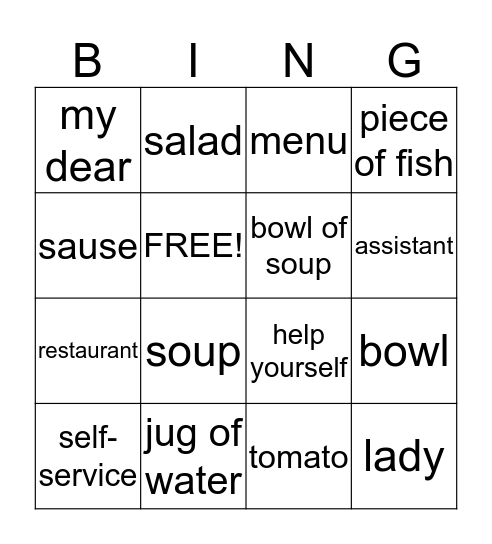 U26 L51 1B Bingo Card