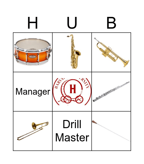 Trumpet Cuts!!! Bingo Card