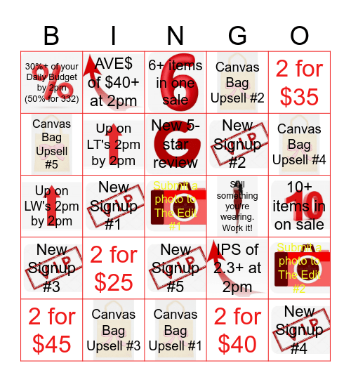 VIC2 BINGO FRI-YAY! Bingo Card