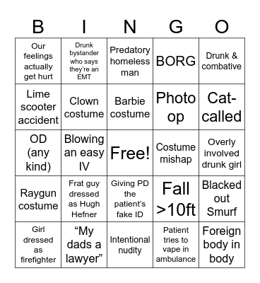Halloween Bingo 2024 Bingo Card