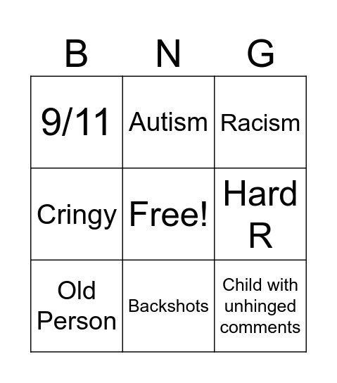 Instagram Reels Bingo Card