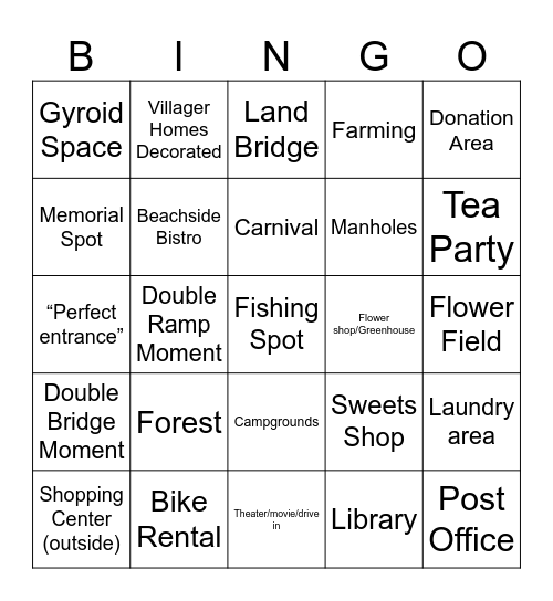 Ollie's DA Bingo Card