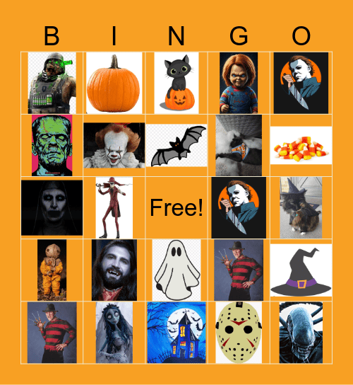 HALLOWEEN BINGO Card