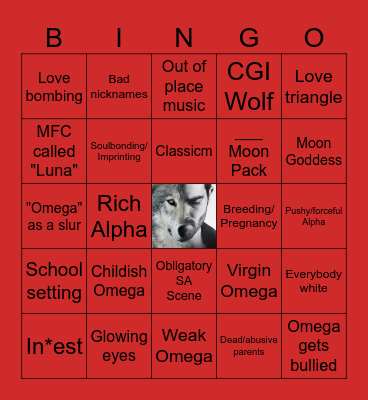 Omegaverse Movies Bingo Card