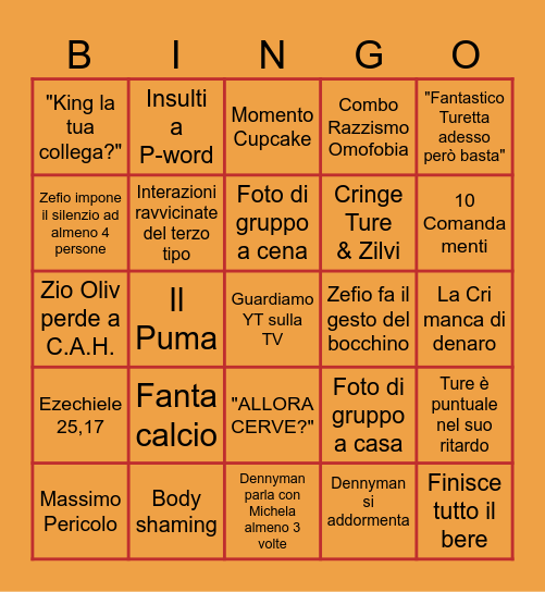 Halloween 2K24 🎃 Bingo Card