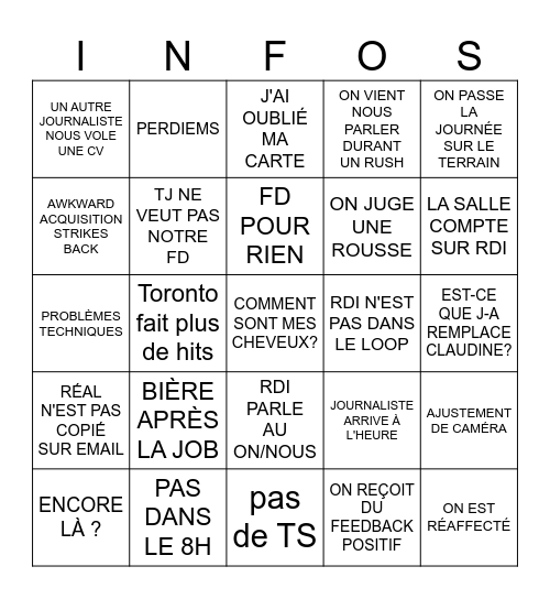 airdéhi Bingo Card