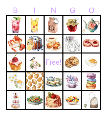 TEA PARTY BINGO Card