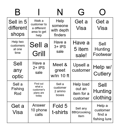 Hardline Bingo Card