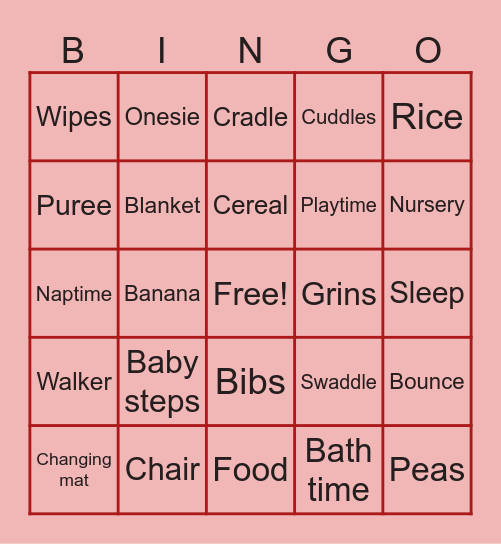 Luniva's Bingo Card
