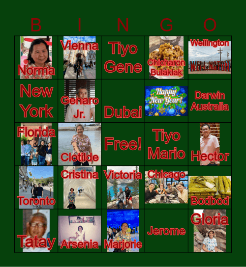 Soon Christmas Bingo 2025 Bingo Card