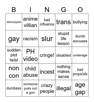 Tomorrow's Teachings Bingo Card