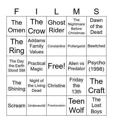 Movies_110220242_HALLOWEEN Bingo Card